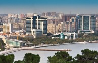 Panoramic View of Baku from the sea